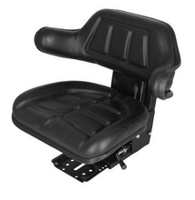 Load image into Gallery viewer, Universal Tractor Adjustable Suspension Seat fits John Deere, Fiat, Ford, Kubota, Massery Ferguson #MFS510BK(Black)
