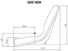 Load image into Gallery viewer, High Back Vinyl Compact Tractor Seat 530 FITS Kubota, Yanmar Massey Ferguson Mitsubishi White Satoh Mahindra Hesston Rhino Kumiai_#MF530BK