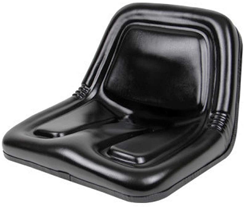 Deluxe High-Back Steel Pan Seat 135 Use for Lawn/Garden Tractor, Skid Steers, Riding Mower, Forklifts, Backhoes #MF135