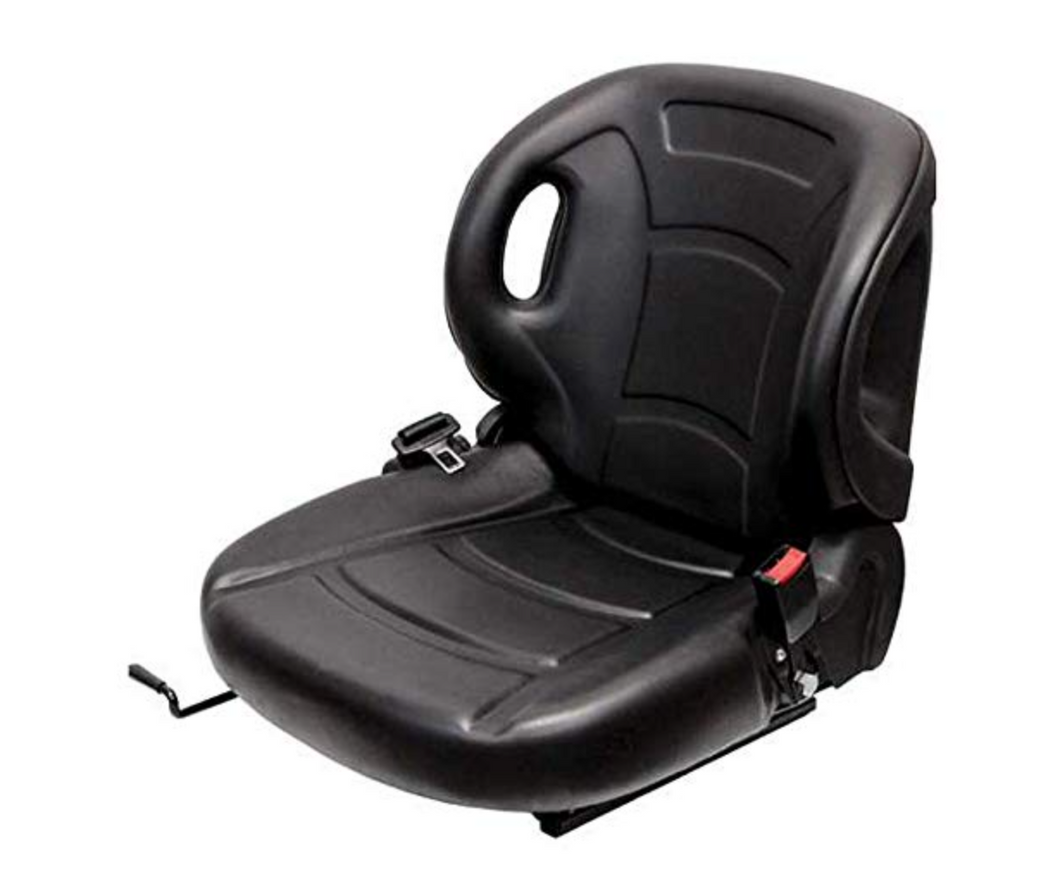 Forklift & Skid Steers,New Molded Seat w/Seat Belt and Switch FITS Toyota Nissan, Komatsu, MISUBISHI_#MF3901BK